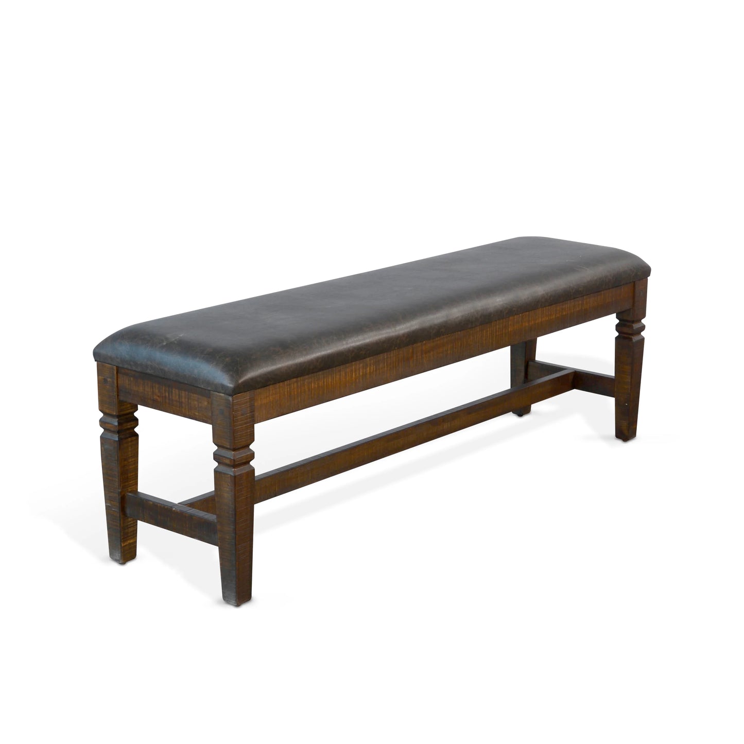 Homestead Adjustable Table, Chairs & Bench (Adjustable Table Top 66-90)