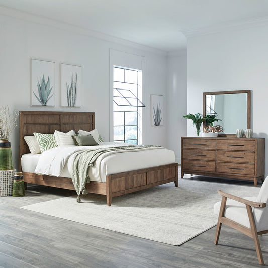 Shaker Lakes Queen Bed-King Bed-Dresser-Mirror-Chest