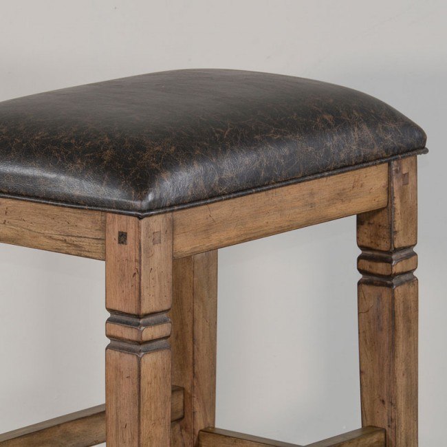 1430BU  30" Inch Backless Cushion Seat Stool