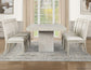 Garland Dining Table-Chairs, Distressed Greige Finish