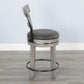 Alpine Gray 24"H or 30"H Swivel Barstool Cushion Seat