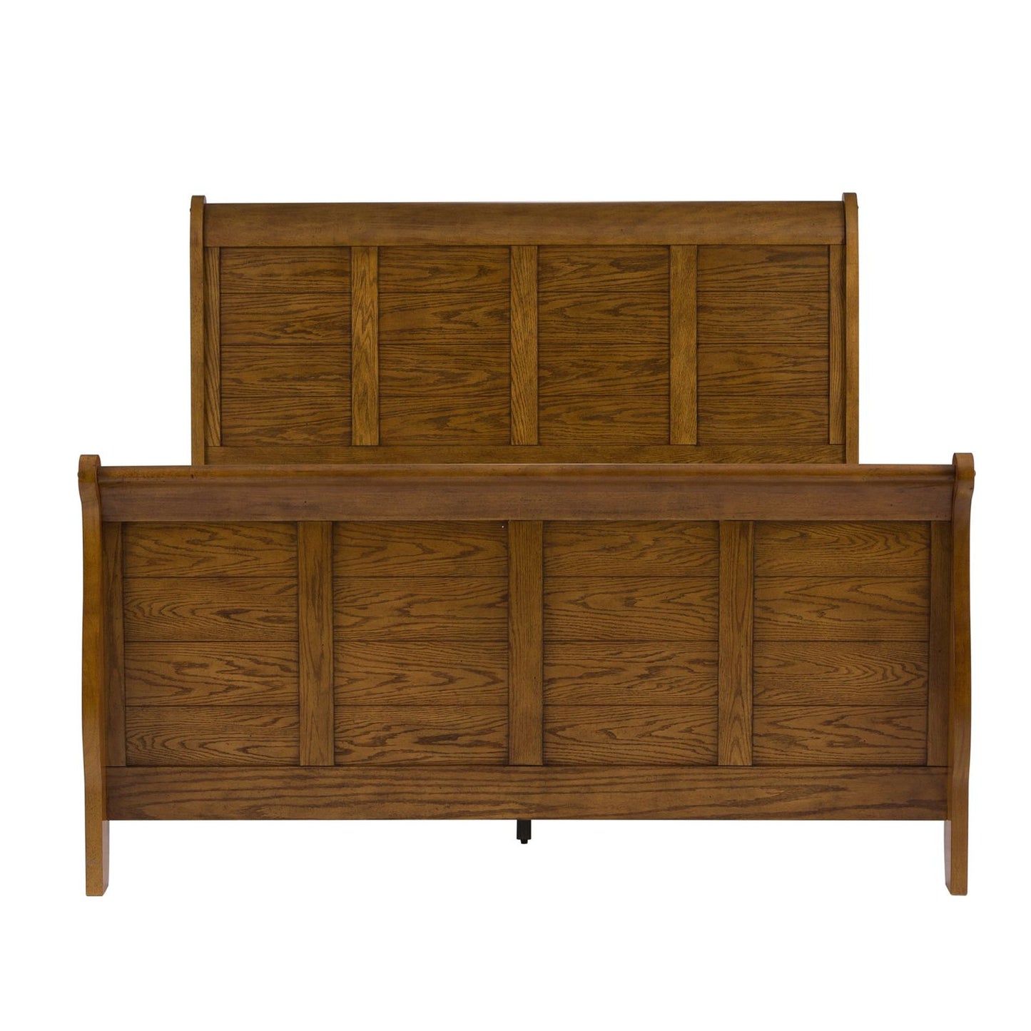 Grandpa Sleigh Bed, Dresser & Mirror, Chest, Night Stand