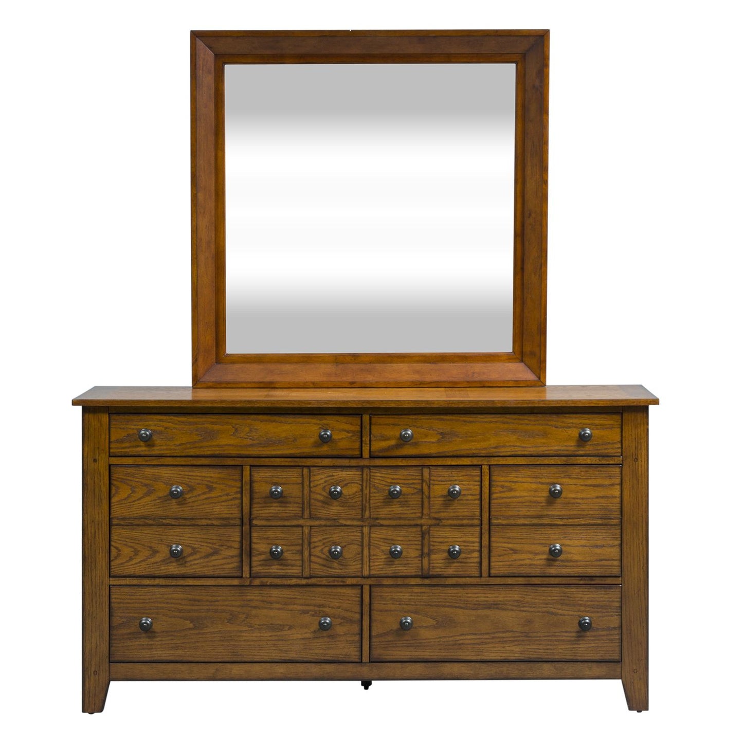 Grandpa Sleigh Bed, Dresser & Mirror, Chest, Night Stand