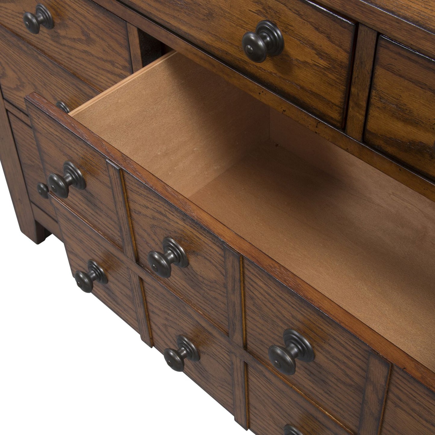 Grandpa Sleigh Bed, Dresser & Mirror, Chest, Night Stand
