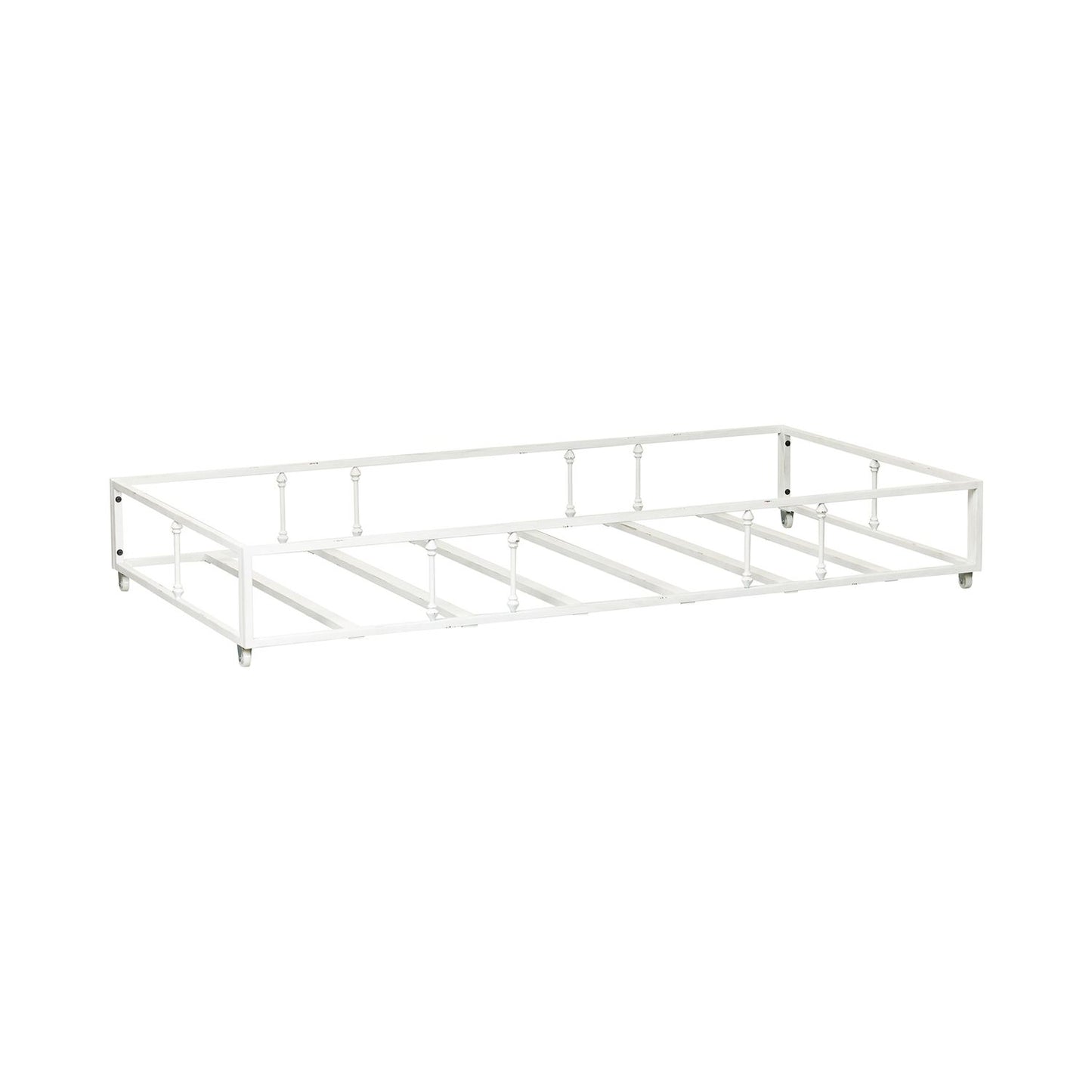 Vintage Series Twin Metal Day Bed With Optional Trundle - Antique White