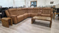KM669 6PC Double Power reclining Sectional