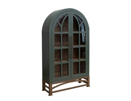 8531 Emerald Arched Bookcase
