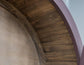 Wine Arched Bookcase