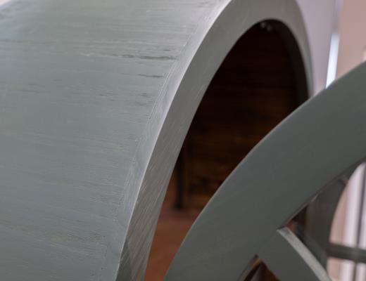 8531 Emerald Arched Bookcase