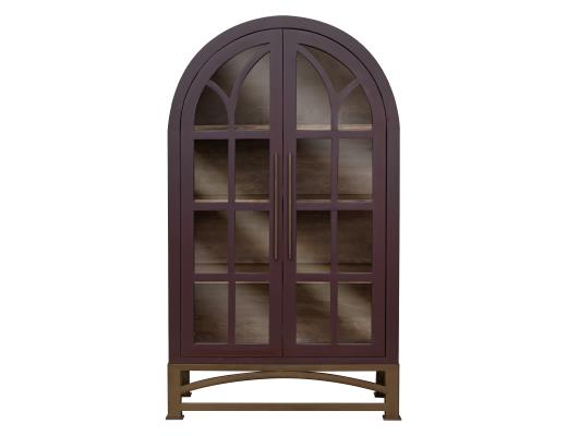 Wine Arched Bookcase