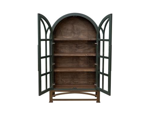 8531 Emerald Arched Bookcase
