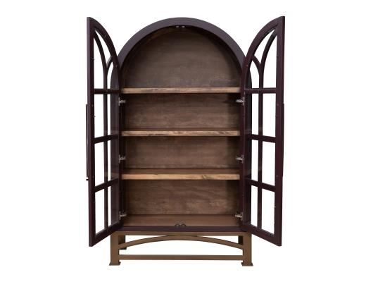 Wine Arched Bookcase