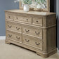 Magnolia Manor Bed, Dresser, Mirror , Chest & Nightstands