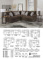 Galaxy 2 pc Sectional