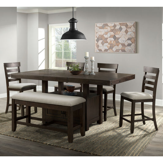 Colorado Counter Table-Counter Chairs-Bench
