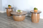Solid Wood Coffee Table & End Tables