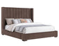 Pearson King or Queen Bed, Chocolate Velvet