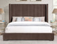 Pearson King or Queen Bed, Chocolate Velvet
