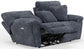 Paxton Deep Seat Reclining Sofa-Loveseat & Chair with USB