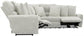 Majesty 3pc Reclining Sectional