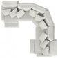 Majesty 3pc Reclining Sectional