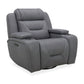 Chapman Dual Power Leather Recliner