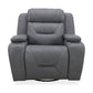 Chapman Dual Power Leather Recliner