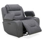 Chapman Dual Power Leather Recliner