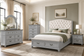 SH2318 Queen-King Bed-Dresser-Mirror-Chest-Nightstand