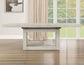 Garland Dining Table-Chairs, Distressed Greige Finish