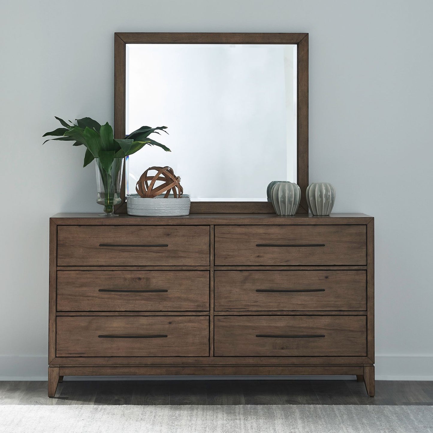 Shaker Lakes Queen Bed-King Bed-Dresser-Mirror-Chest