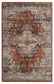 AMELIA RUG COLLECTION (AM01)  (Colors: Charcoal, Rust and Peach)