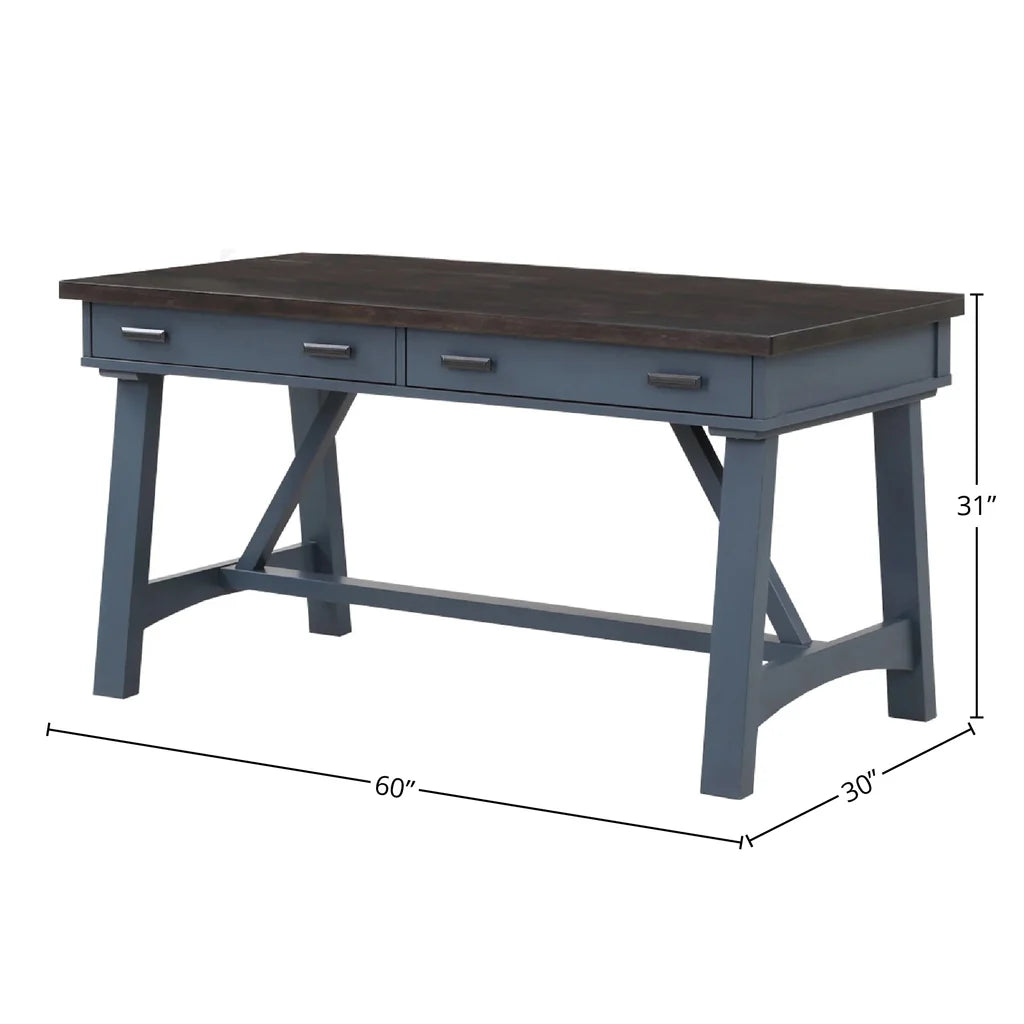 AMERICANA MODERN - DENIM 60" Writing Desk