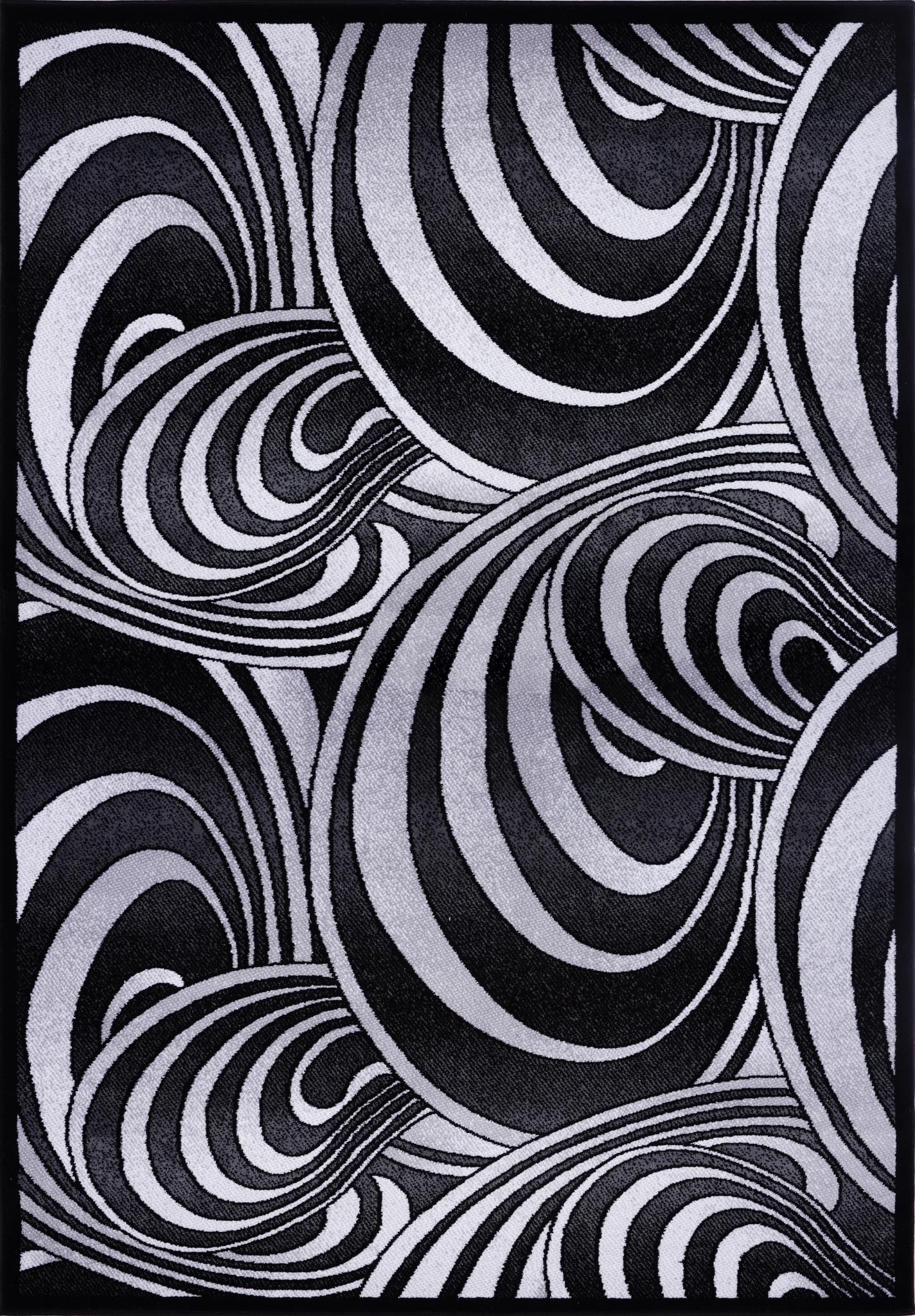 ANATOLIA RUG COLLECTION (AH02) (black and white)