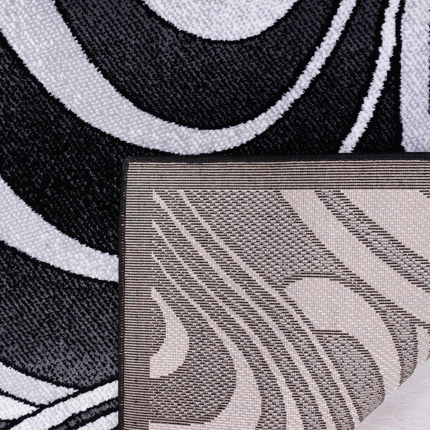 ANATOLIA RUG COLLECTION (AH02) (black and white)