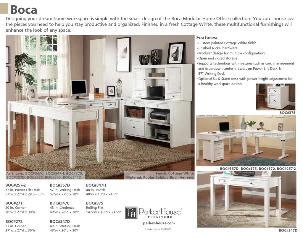 BOCA 48" Writing Desk