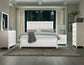 Cassie Illuminating Glam Queen Bed-King Bed-Chest-Nightstand-Dresser-Mirror