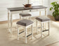 Joanna Sofa Bar Set (Sofa Bar & 3 Counter Stools)