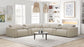 6703 6pc Leather reclining Sectional