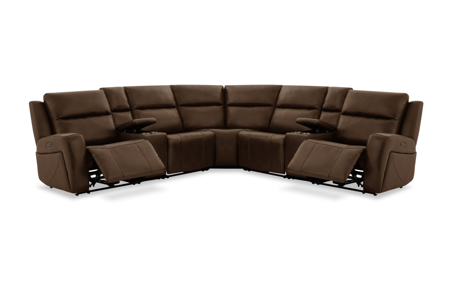 7PC TOP GRAIN LEATHER MATCH