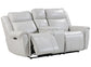 Atlantis Whisper Ivory Power Zero Gravity Sofa