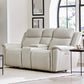 Atlantis Whisper Ivory Power Zero Gravity Sofa