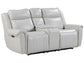 Atlantis Whisper Ivory Power Zero Gravity Sofa