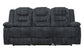 BOLTON - MISTY STORM MANUAL DUAL RECLINING SOFA & LOVESEAT