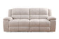 BUSTER - OPAL TAUPE MANUAL DUAL RECLINING SOFA & LOVESEAT