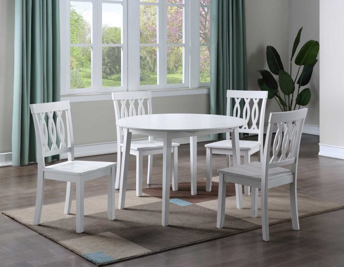 Naples Drop-Leaf Dining Table & Side Chairs