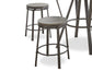 Portland 5 Piece 42-inch Round Counter Dining Set (Table & 4 Counter Stool’s)