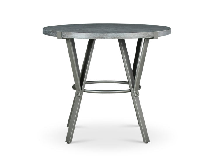 Portland 5 Piece 42-inch Round Counter Dining Set (Table & 4 Counter Stool’s)