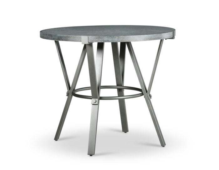 Portland 5 Piece 42-inch Round Counter Dining Set (Table & 4 Counter Stool’s)