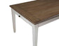 Pendleton Dining Set (Table, 4 Side Chairs & Bench)
